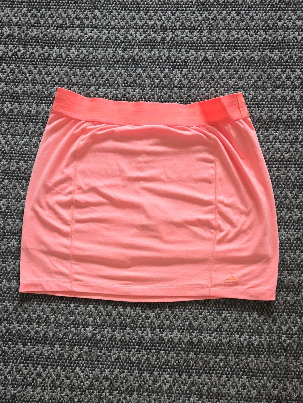 adidas Women's Bright Orange Athletic Skirt